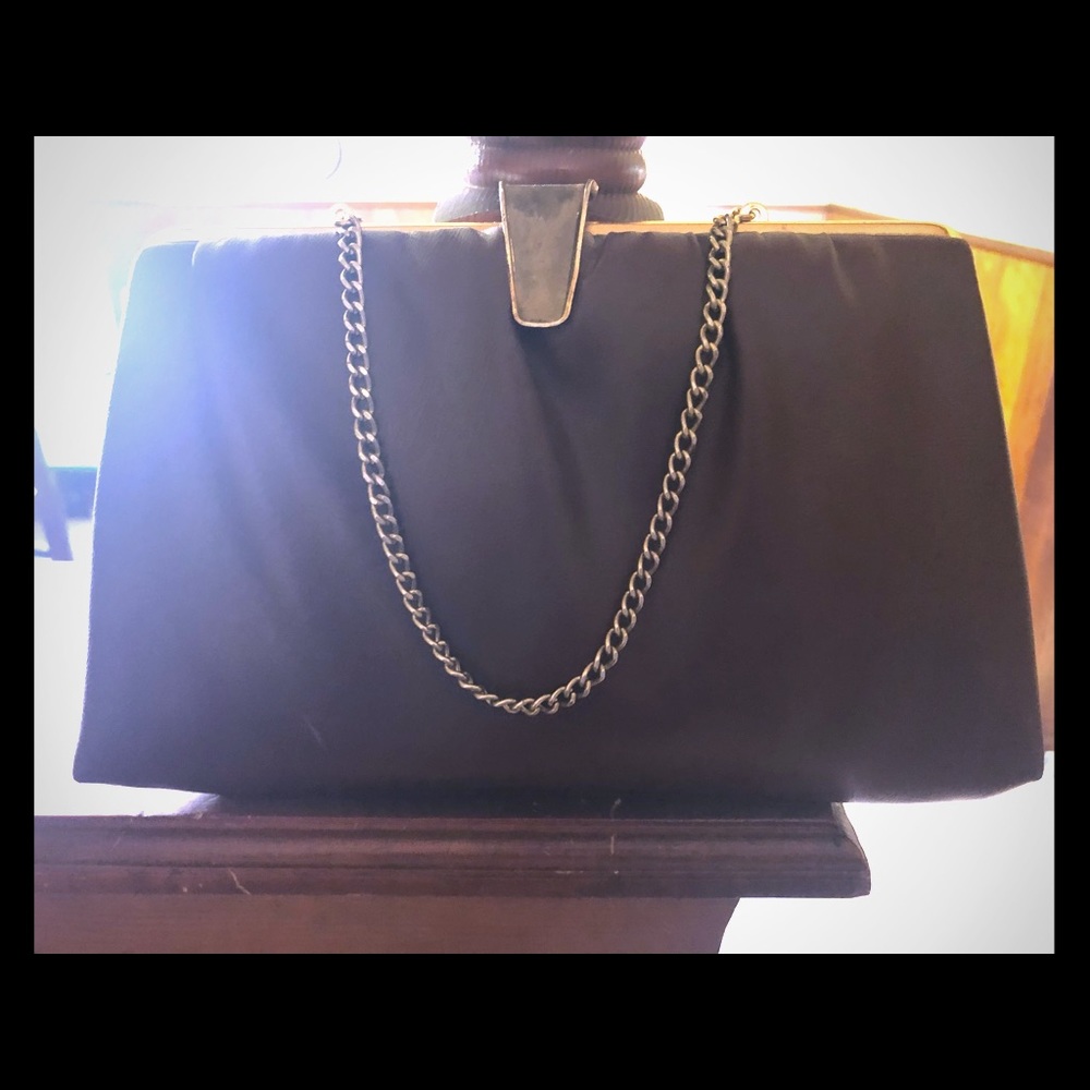 Vintage Ande Brown Clutch